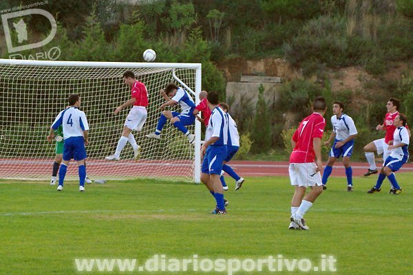 Capoterra-Barisardo 0-1, Stefano Pischedda salta in area